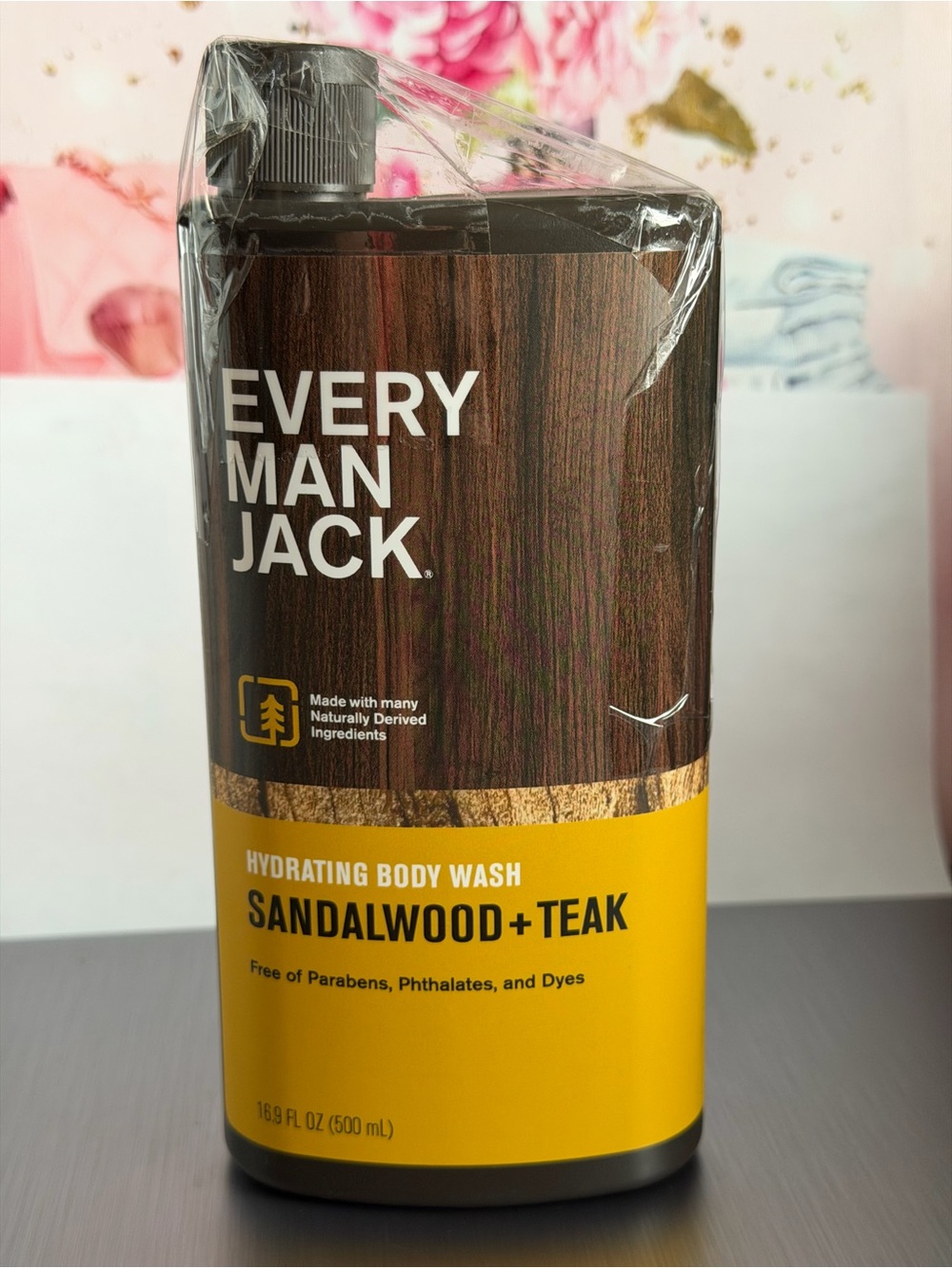 Hydrating Body Wash - Sandalwood + Teak (Yellow)